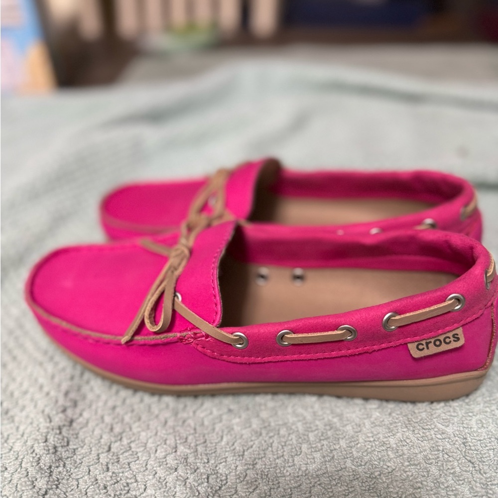 Crocs Women's Pink Loafers